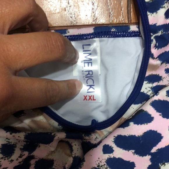 LIME RICKI Swimwear Tankini— NWOT cute halter tankini! - Picture 4 of 8